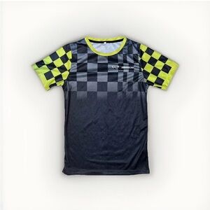 Official NASCAR Straight Talk Official Partner S Shirt Talladega Black Yellow